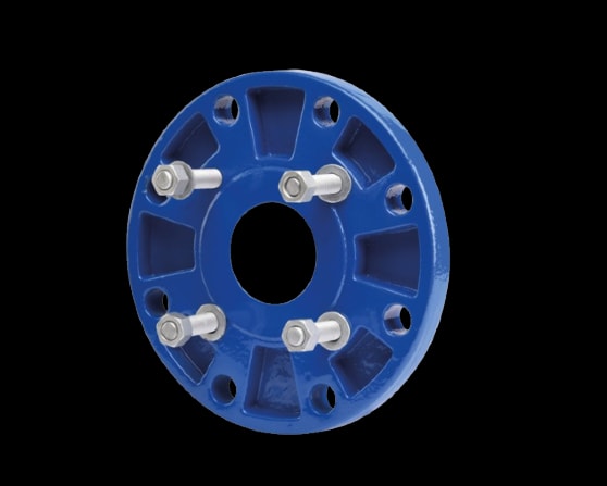 Adapterflens med pinnbolter