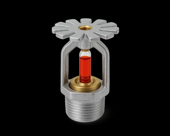 Sprinklerhode – nedoverrettet – UL/FM/CE