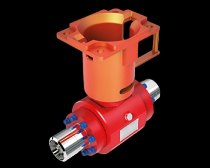 Subsea-kuleventil – ROV-bucket
