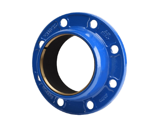 Flensemuffe for PE/PVC-rør
